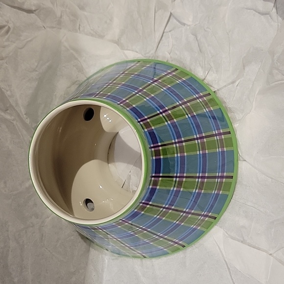 NWT in Box: Jar Candle Shade and Plate Set - Picture 4 of 7